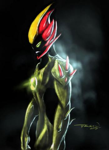 Swampfire Colors Ben Comics Alien Force