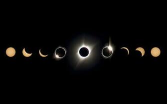 Moon Phases Wallpaper Top Background