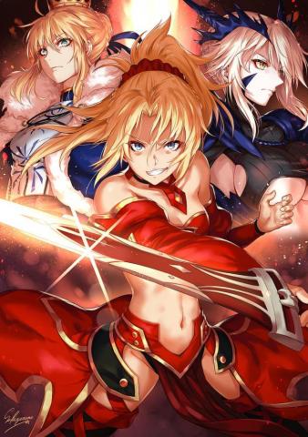 Anime Girls Fate Grand Order Artoria Pendragon