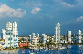 Man Made Cartagena Colombia Columbia Bocagrande Wallpaper