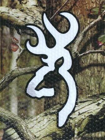 Lime Green Browning Camouflage Buckmark T Shirt Logo Color Camo