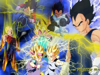 Thunder Vegeta Dragon Ball Z Wallpaper