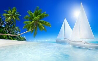 Tropical Beache Wallpaper HD
