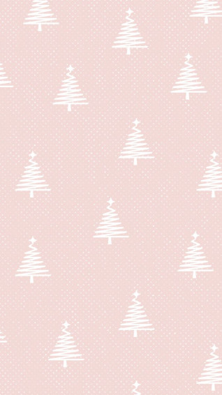 Blush Christmas Tree Wallpaper Xmas