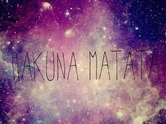 Hakuna Matata Tribal Background