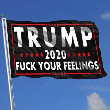 Amazon Itupzii Trump Fck Your Feeling Flag Brass