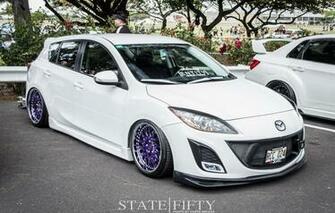 Wallpaper Turbo White Mazda Japan Jdm Tuning Low Stance