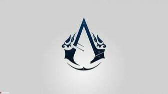 Assassins Creed Symbols Video Games Simple Background