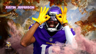 Desktop Justin Jefferson Wallpaper