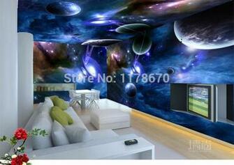 Ceiling Bedroom Theme Wallpaper Mural Adhesive In