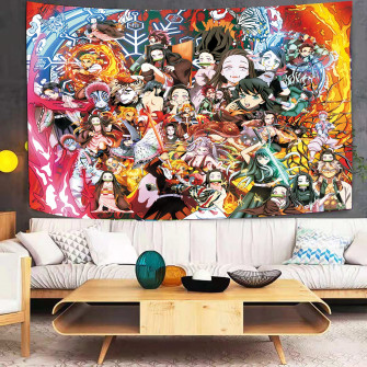 Amazon Timimo Demon Slayer Compatible Tapestry Anime Poster