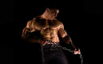 Bodybuilding Black Man Sport