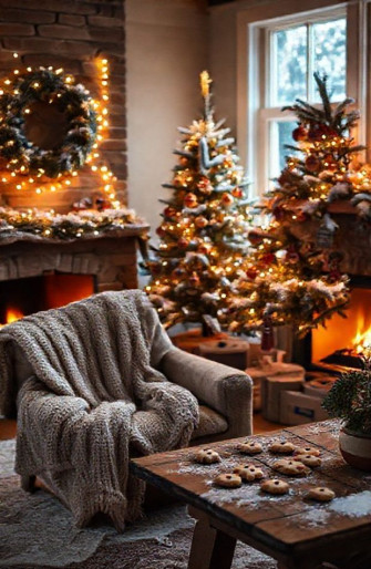 Cozy Christmas Aesthetic Wallpaper