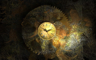 Hand Clocks Clockworks Vintage Roman Numerals Watch Gears Time Wallpaper