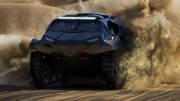 The Storm Is A Fierce Looking Amphibious Tank With Steering Wheel