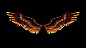 Fire Wings Wallpaper