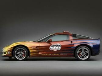 Z06 Corvette Daytona Wallpaper Stock Photos
