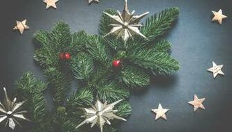 Wallpaper Christmas Holiday Decoration