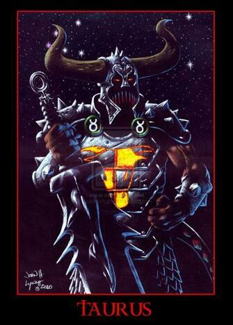 Zodiac Knights Taurus By Johnhlynch