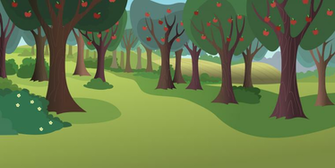 Apple Orchard By Matty4z