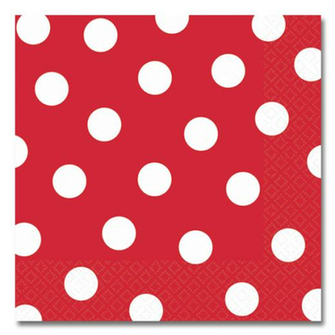 Red Polka Dot Ger Background