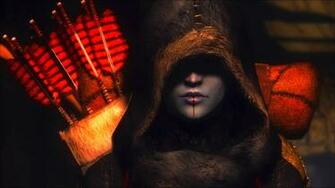 Video Game Archer Fantasy Magic Dark Women Wallpaper