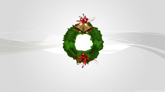 Christmas Wreaths Wallpaper