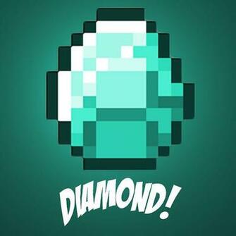Minecraft Diamond Image Background HD Wallpaper Jpg