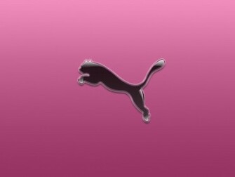 Pink Puma Logo Wallpaper Jpg