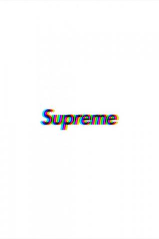 Supreme Wallpaper Blue iPhone