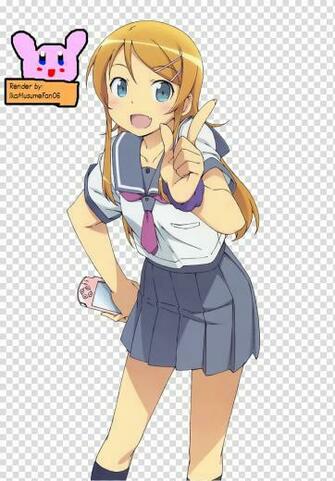 Kirino Psp Render Anime Character Illustration Transparent