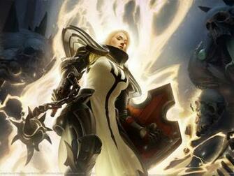 D3 Female Crusader Wallpaper