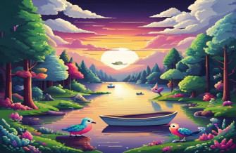 Wallpaper Pixel Art
