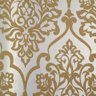 White And Gold Wallpaper