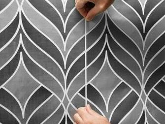 Use A Seam Roller For Straight Seams Apply The Pasted Wallpaper To