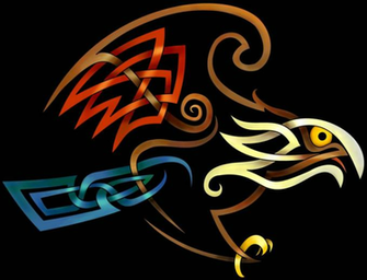 Celtic Knot Hawk By Your World This Is Nice