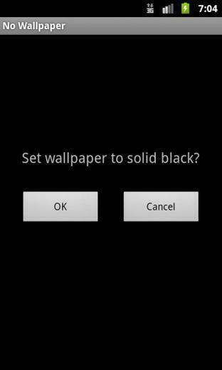 No Wallpaper Screenshot