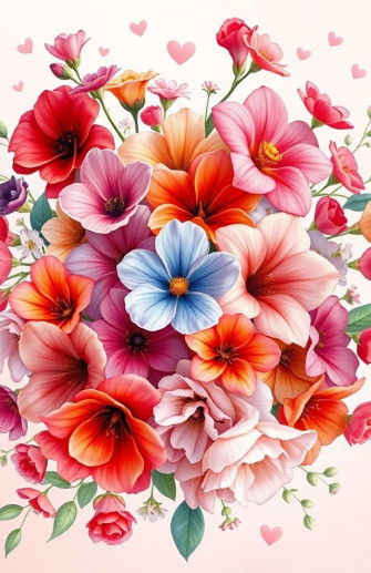 Love Flower Wallpaper