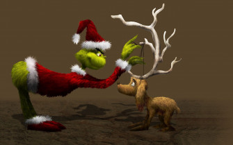 Grinch And Max Computer Wallpaper Top