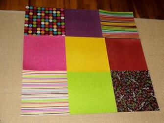 Once You Like How It Looks Flip Over And Tape The Seams
