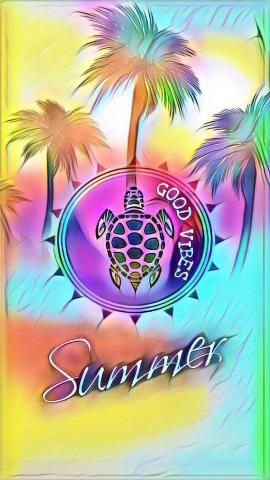 Good Vibes Hipster By Rose iPhone Hintergrund Sommer