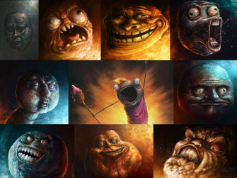 Meme Faces Wallpaper