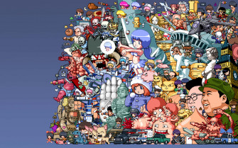 Cartoon Collage Wallpaper