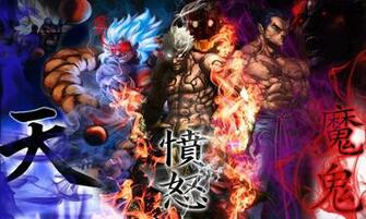 Oni Asura Kazuya Smoke Wallpaper By Shabaazkhan