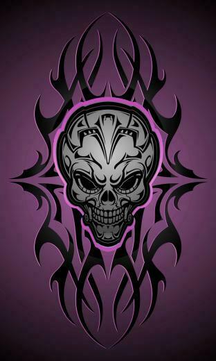Abstract Skull Jpg Phone Wallpaper By Twifranny