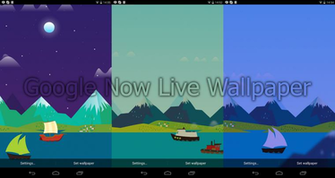 Google Now Live Wallpaper Nexus