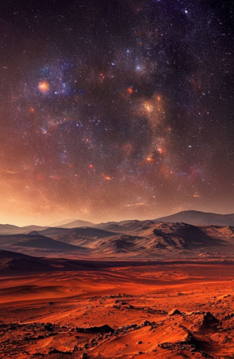 Mars Surface Wallpaper