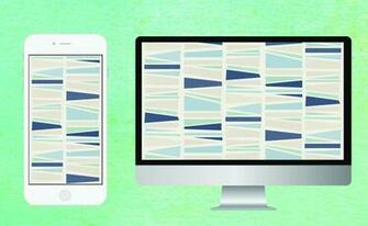 Sea Glass Posey Chain Wallpaper The Finishing Touch