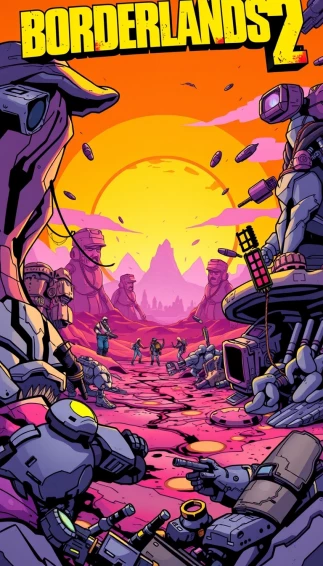 Borderlands Mobile Wallpaper