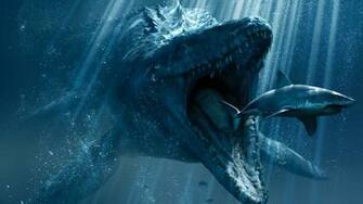 Jurassic World Underwater Wallpaper HD
